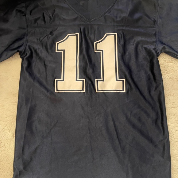 Reebok Drew Bledsoe #11 Dallas Cowboys Jersey youth XL - Picture 4 of 6